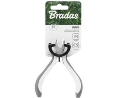 Šoninės pjovimo replės Bradas MINI Baltas LINE, 110 mm, nikeliuotos