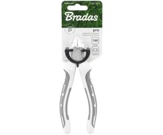 Šoninės pjovimo replės Bradas PRO Baltas LINE, 160 mm, nikeliuotos