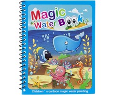 Spalvinimo vandeniu knygutė "Magic Vanduo Book"