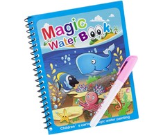 Spalvinimo vandeniu knygutė "Magic Vanduo Book"