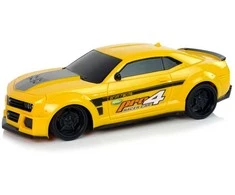 Sportinis automobilis 1:24 su nuotoliniu valdymu, geltonas