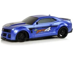 Sportinis automobilis 1:24 su nuotoliniu valdymu, mėlynas