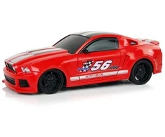 Sportinis automobilis 1:24 su nuotoliniu valdymu, raudonas