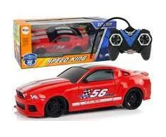 Sportinis automobilis 1:24 su nuotoliniu valdymu, raudonas