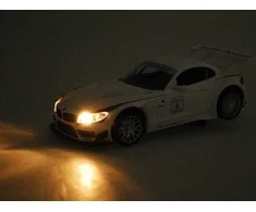 Sportinis automobilis BMW Z4 su nuotolinio valdymo pultu, juodas