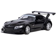 Sportinis automobilis BMW Z4 su nuotolinio valdymo pultu, juodas