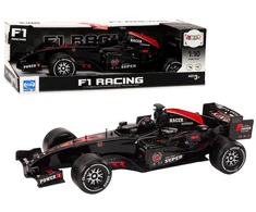 Sportinis automobilis F1 su garsais ir šviesom, juodas