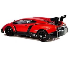 Sportinis automobilis RapidLegend su nuotolinio valdymo pultu, raudonas