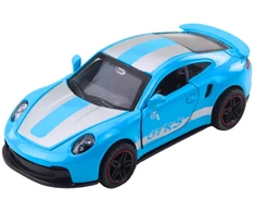 Sportinis automobilis su atidaromomis durimis, mėlynas (1 vnt.)