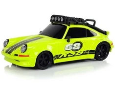 Sportinis automobilis su nuotolinio valdymo pultu, 1:18, žalias
