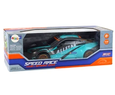 Sportinis automobilis su nuotolinio valdymo pultu