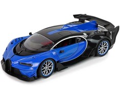 Sportinis automobilis su nuotolinio valdymo pultu, mėlynas