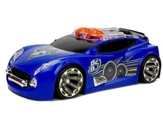 Sportinis automobilis su šviesomis ir garsais