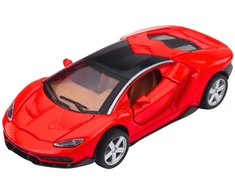Sportinis automobilis su šviesos ir garso efektais, raudonas (1 vnt.)