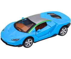 Sportinis automobilis su šviesos ir garso efektais, mėlynas (1 vnt.)