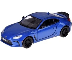 Sportinis automobilis Toyota GR86 su garso ir šviesos efektais, mėlynas