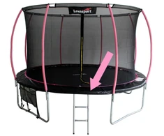 Spyruoklių apsauga Sport Max 10ft batutui , juodas/rožinis