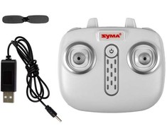 Sraigtasparnis SYMA S107H su nuotolinio valdymo pultu, raudonas