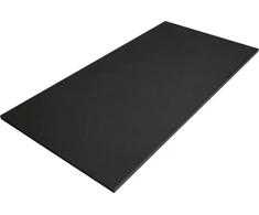 Stačiakampis dušo padėklas Mexen Bert SMC, 170 x 80 cm, Juodas