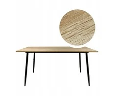 Stalas Ivor, 120x80x75 cm, Sonoma Oak