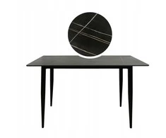 Stalas Markinia Gold, 140x80x75 cm