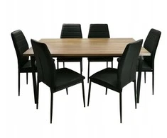 Stalas Vita, 160x90x75 cm, Oak Versailles