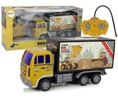 Statybinis sunkvežimis su nuotoliniu valdymu, 1:24, geltonas