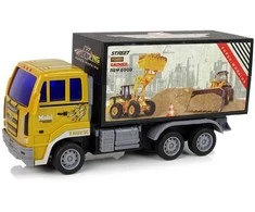 Statybinis sunkvežimis su nuotoliniu valdymu, 1:24, geltonas