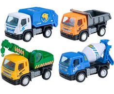 Statybinių transporto priemonių rinkinys, 4 vnt.