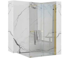 Stumdoma dušo sienelė Rea Cortis, Gold, 100 cm