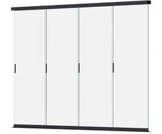 Stumdoma stiklinė sienelė pavėsinėms Pergola ELEGANCE/DELUXE/FUSION 3.6 m, Anthracite