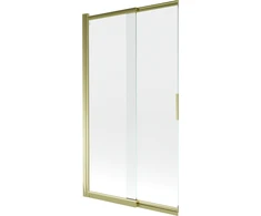 Stumdoma vonios sienelė Mexen Fox II, 100 x 150 cm, Gold/Transparent