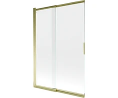 Stumdoma vonios sienelė Mexen Fox II, 120 x 150 cm, Gold/Transparent