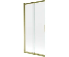 Stumdoma vonios sienelė Mexen Fox II, 85 x 150 cm, Gold/Transparent