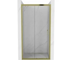 Stumdomos dušo durys Mexen Apia, Gold, 120 cm