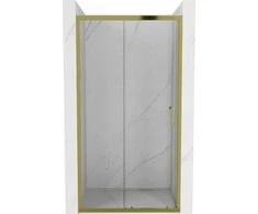 Stumdomos dušo durys Mexen Apia, Gold, 95 cm