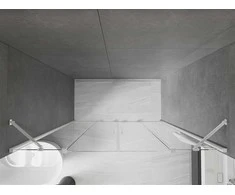 Stumdomos dušo durys Mexen Velar DUO, Chrome, 140 cm