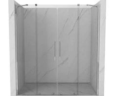 Stumdomos dušo durys Mexen Velar DUO, Chrome, 140 cm