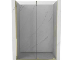 Stumdomos dušo durys Mexen Velar, Gold, 100 cm