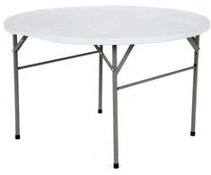 Sulankstomas lauko stalas Catering, apvalus, 120 cm