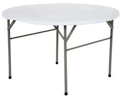 Sulankstomas lauko stalas Catering, apvalus, 120 cm