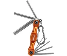Sulankstomas šešiakampių raktų rinkinys HEX 1,5-8 mm Bradas, 8 vnt., short