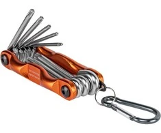 Sulankstomas šešiakampių raktų rinkinys TORX 9 - 40 mm Bradas, 8 vnt., short