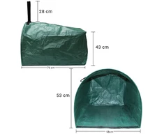 Sulankstomas sodo maišas Bradas FLAT PICK-UP, 200 L