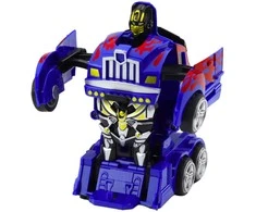 Sunkvežimis-robotas 2in1, mėlynas (1 vnt.)
