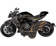 Surenkamas motociklo modelis DIY 1:14, juodas/auksinis