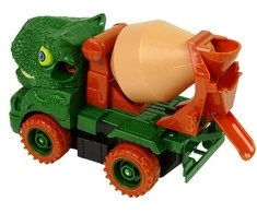 Surenkamas sunkvežimis Dinosaur Truck, žalias