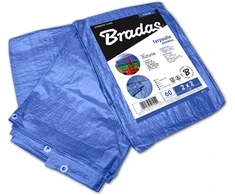 Sustiprintas tentas Bradas Mėlyna, 3 x 5 m, 60 g/m²