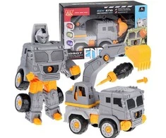 Tansporto priemonė - autorobotas, pilkas