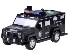 Taupyklė Policijos automobilis, juoda